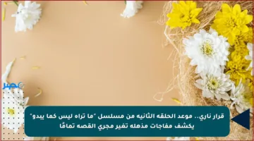 قرار ناري.. موعد الحلقة الثانية من مسلسل “ما تراه ليس كما يبدو” يكشف مفاجآت مذهلة تغير مجرى القصة تمامًا